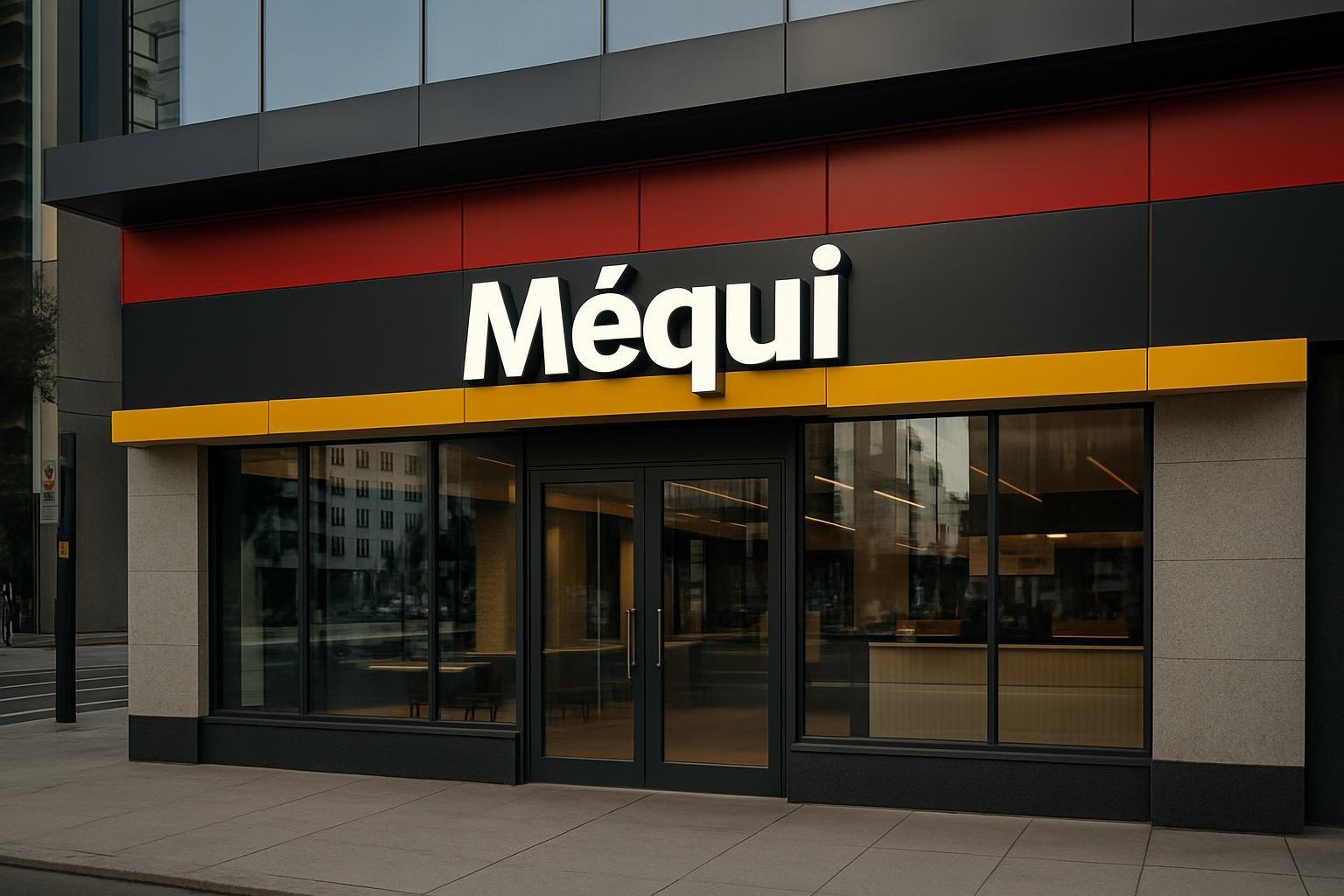 Fachada de uma loja do McDonald's na Avenida Paulista com o letreiro Méqui, em São Paulo